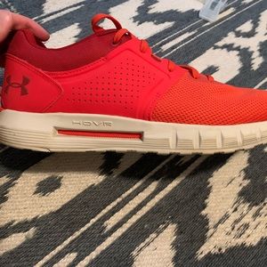 Red under Armour tennis shoes size 13